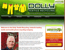 Tablet Screenshot of dollytextilerecycling.ie
